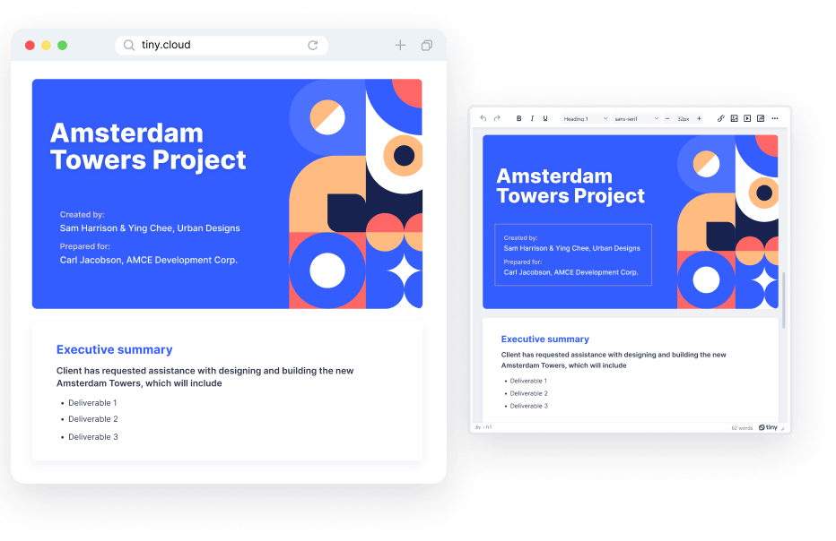 Publish with confidence